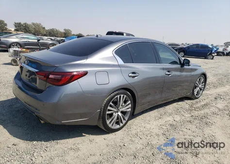 2019 Infiniti Q50 Luxe из США, поврежденный, VIN JN1EV7AP1KM515695